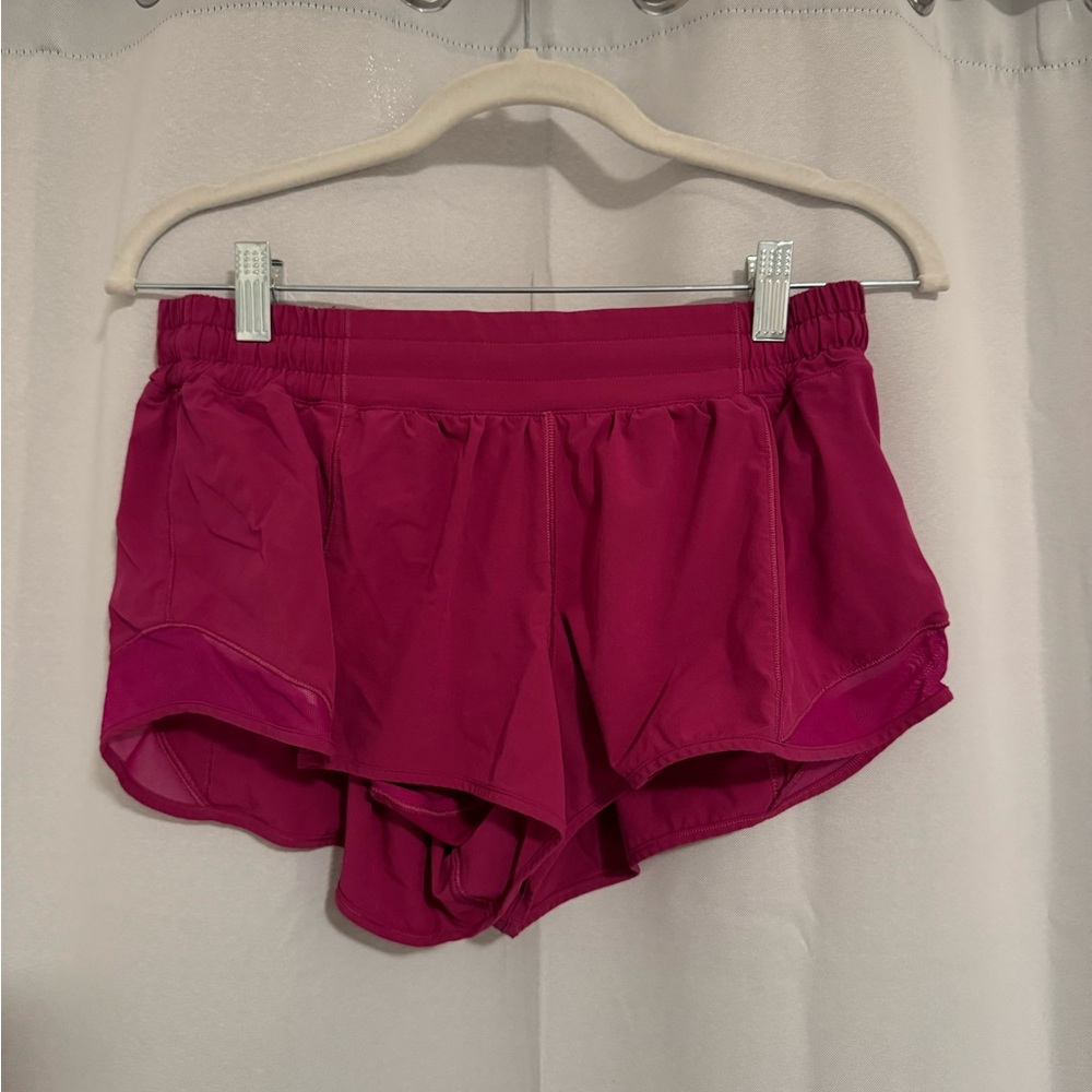 Lululemon hotty hot 2.5 in. inseam. Pink